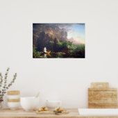 Poster Le voyage de la vie - Enfance par Thomas Cole (Cuisine)