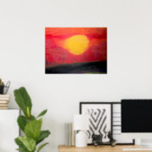 Poster "Le voyage" de Mahri Shelton (Bureau à domicile)