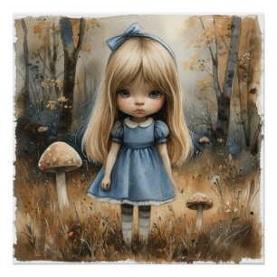 Poster Le Voyage Enchanteur d'Alice : La Féerie de Wonder
