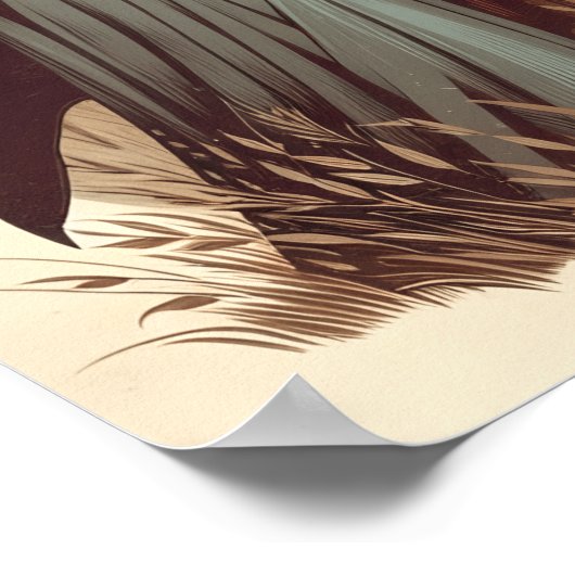 Poster Le voyage plein d’espoir de Ruth à travers l’amour (Coin)