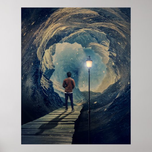 Poster Le voyageur universel (Devant)