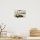 Poster Le vrai Portugal - Porto (Cuisine)