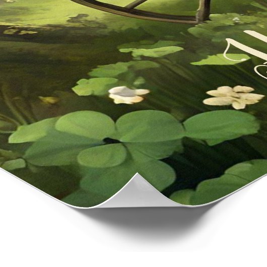 Poster Le Wagon Gitan Boho de la Saint Patrick, personnal (Coin)