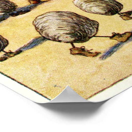 Poster Le Walrus et le charpentier (Coin)