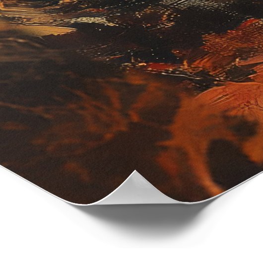 Poster Le Wanderer à tête Citrouille (Coin)