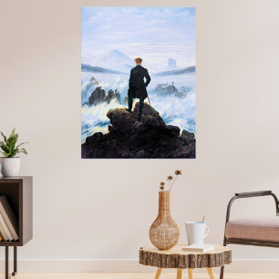 Poster Le Wanderer, la peinture d'art,