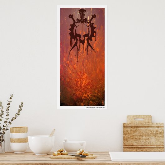 Poster Le Warmonger (Cuisine)