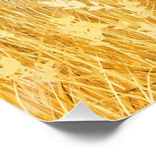 Poster Le Wheatfield (Coin)