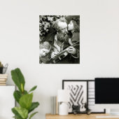 Poster Le Whisper du Rose (Bureau à domicile)