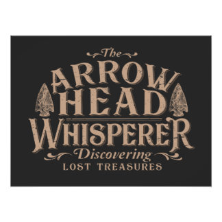 Poster Le Whisperer Arrowhead, Drôle chasse Arrowhead