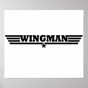 Poster Le Wingman s'envole le logo