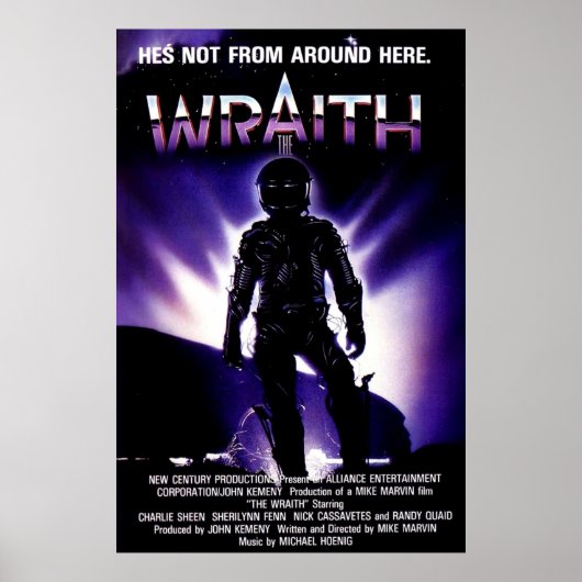Poster Le Wraith (Devant)