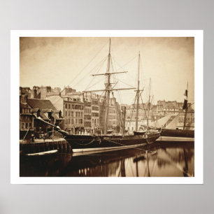 Poster Le yacht impérial "La Reine Hortense" chez le