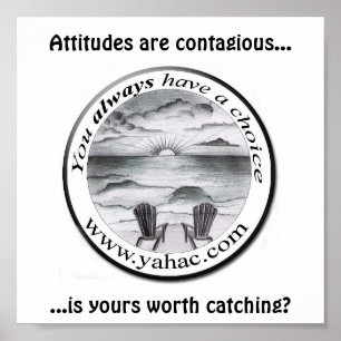 Poster le yahac TM conçoivent 1, attitudes sont