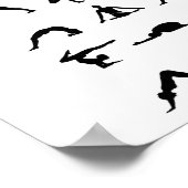 Poster Le yoga pose (Coin)