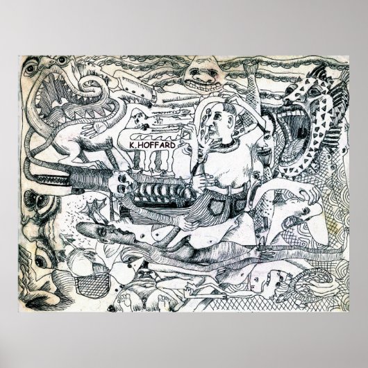 Poster Le zoo (Devant)