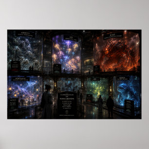 Poster Le Zoo Souterrain pour les Émotions Humaines