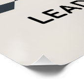 Poster Lead With Effort (Coin)