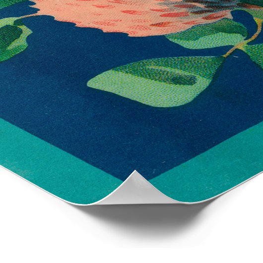 Poster Leader Orange LabelCorona, CA (Coin)