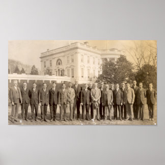 Poster Leaders Phi Gam avec Calvin Coolidge