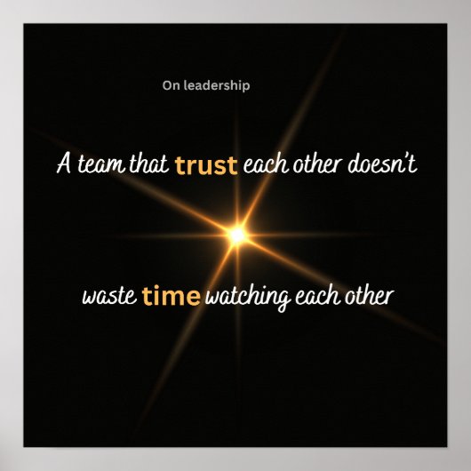 Poster Leadership (Devant)