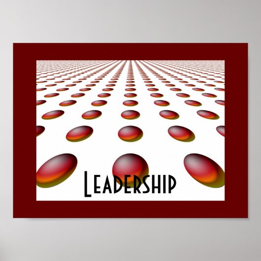 Poster Leadership motivationnel (Devant)