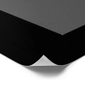 Poster Leadership noir blanc tigre Inspiration (Coin)