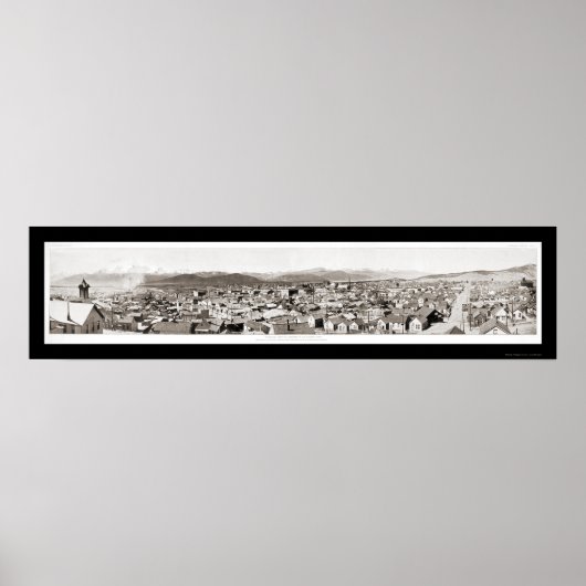 Poster Leadville, CO Photo 1912 (Devant)