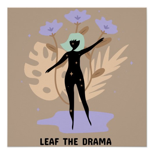 Poster Leaf the Drama (Devant)
