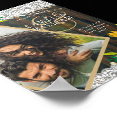 Poster LeahG Tournesols Rustiques Dentelle PHOTO Mariage  (Coin)