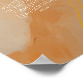 Poster Lean in Light - Citation Inspirationnelle Art Posi (Coin)