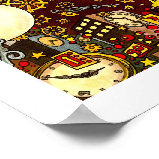 Poster Leap - Clocklands - 18 x 11 (Coin)