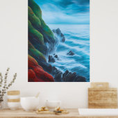 Poster Leap d'Imaginaire - AI Art numérique d'impression (Cuisine)