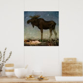 Poster “Leap Finds the Sleeping Princess” by John Bauer (Cuisine)