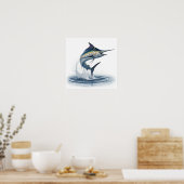 Poster Leaping Fish (Cuisine)