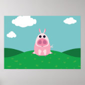 Poster Leary le cochon (Devant)