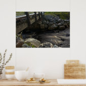 Poster L'eau sous le pont (Cuisine)