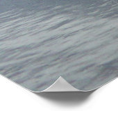 Poster L'eau sur la plage Photographie Abstraite (Coin)