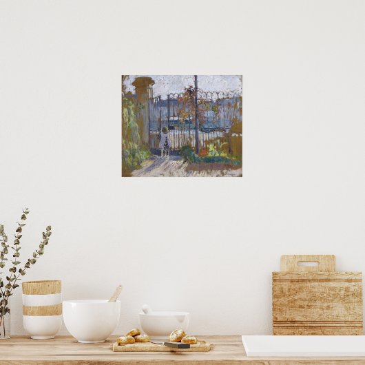 Poster Lebasque - Nono Près Des Portes Du Jardin (Cuisine)