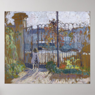 Poster Lebasque - Nono Près Des Portes Du Jardin À Lagny
