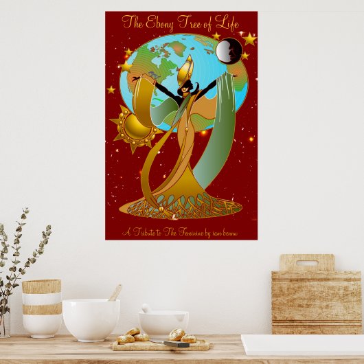 Poster L'ébène (Cuisine)