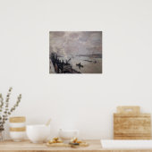 Poster Lebourg - Le Port D'Anvers (Cuisine)