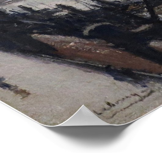 Poster Lebourg - Le Port D'Anvers (Coin)