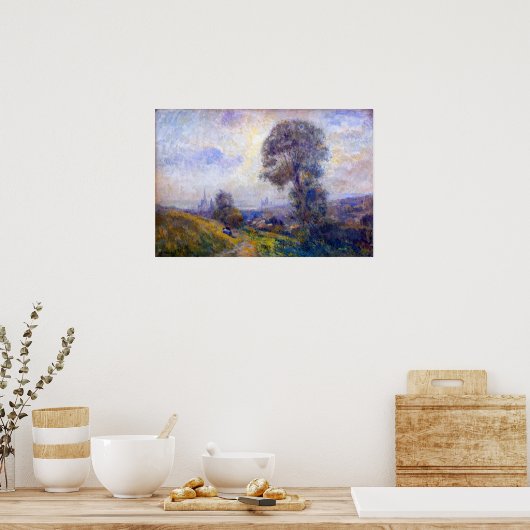 Poster Lebourg - Mont Gargan Rouen (Cuisine)