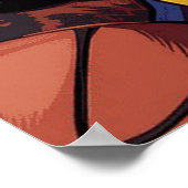 Poster lebron james, nba, basket-ball, roi james, slam du (Coin)