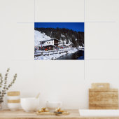 Poster Lech Austria Winter Holiday Card (Cuisine)