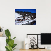Poster Lech Austria Winter Holiday Card (Bureau à domicile)
