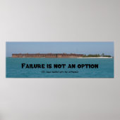 Poster L'échec n'est pas une option (Devant)