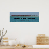 Poster L'échec n'est pas une option (Cuisine)