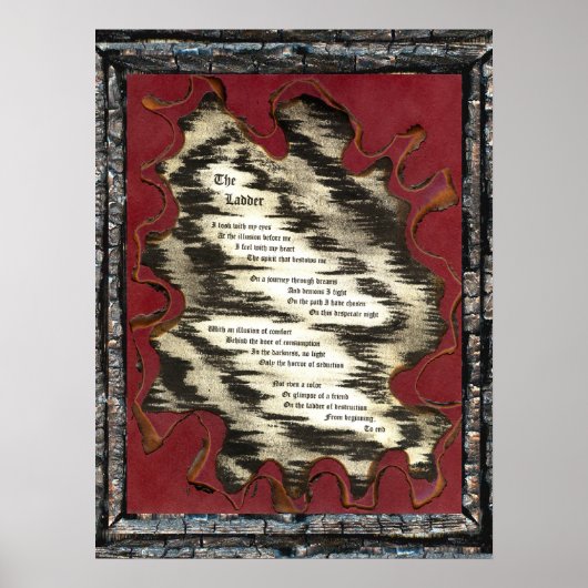 Poster L'échelle (Devant)